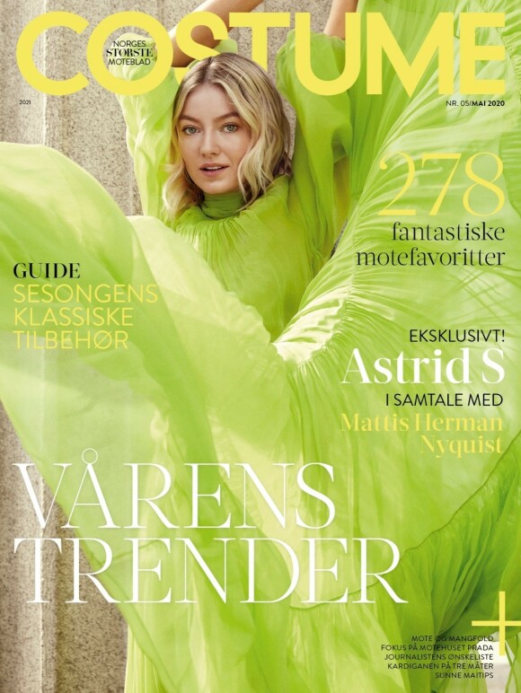 ÆRLIG: Det er i denne utgaven av Costume at Astrid S åpner opp om bruddet. Faksimile: Costume ÆRLIG: Det er i denne utgaven av Costume at Astrid S åpner opp om bruddet. Faksimile: Costume